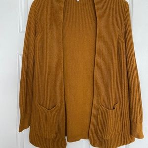 Madewell Open Cardigan with Pockets